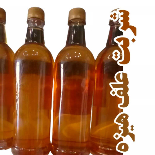 شربت علف هیزه 1 لیتری طبیعی و محلی بدون افزودنی