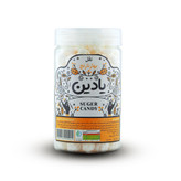 نقل بهارنارنج طبس در بستهبندی قوطی پت 350 گرم